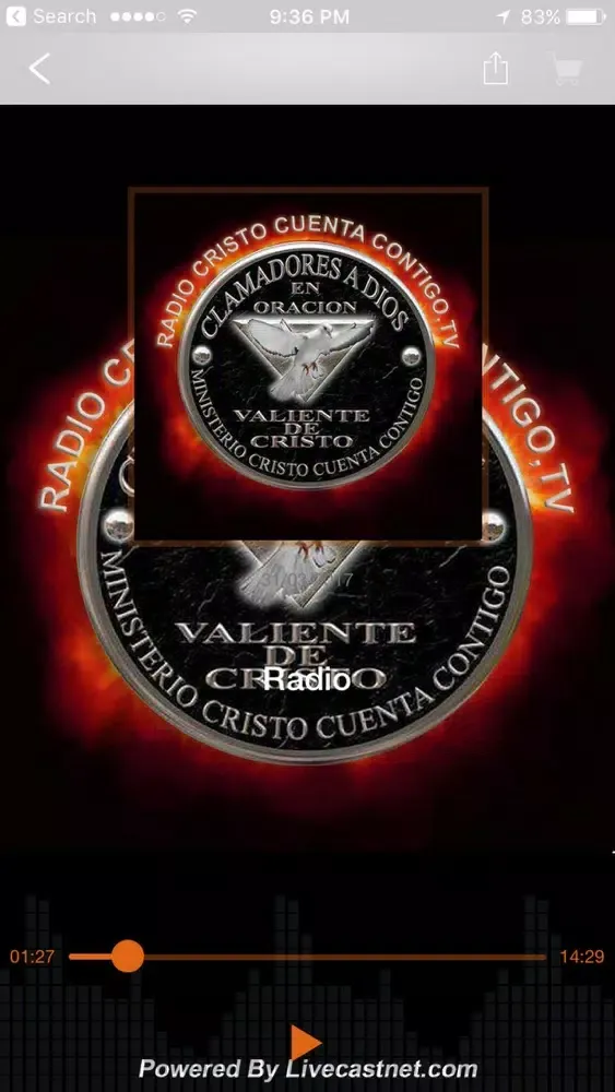 Screenshot di Radio Cristo Cuenta Contigo
