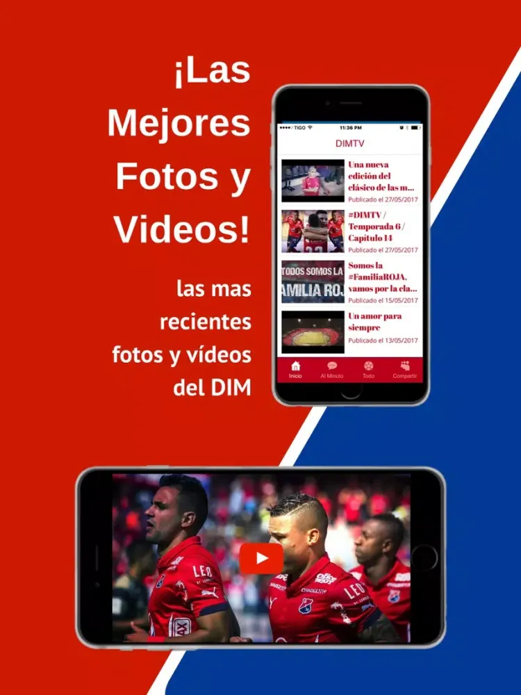 El DIM - Futbol del Medellin Colombia iPad 應用截圖