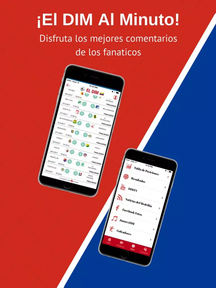 El DIM - Futbol del Medellin Colombia iPad 應用截圖