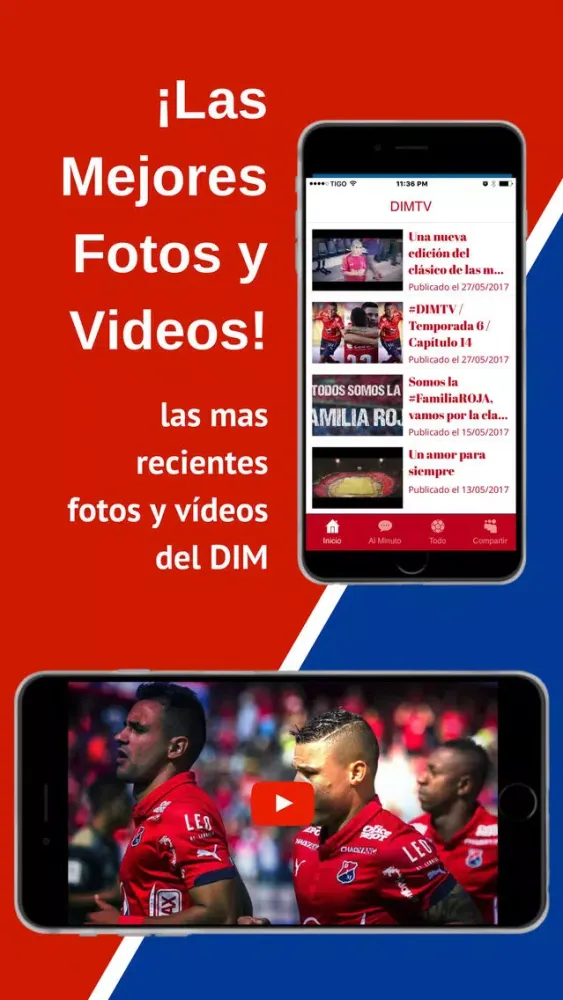 El DIM - Futbol del Medellin Colombia應用截圖
