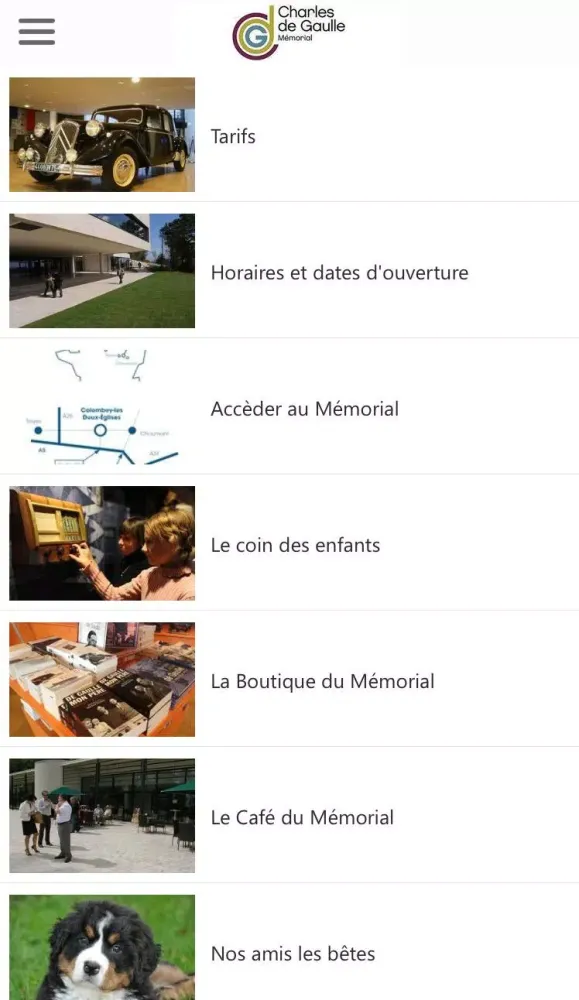 Tangkapan layar Mémorial Charles de Gaulle