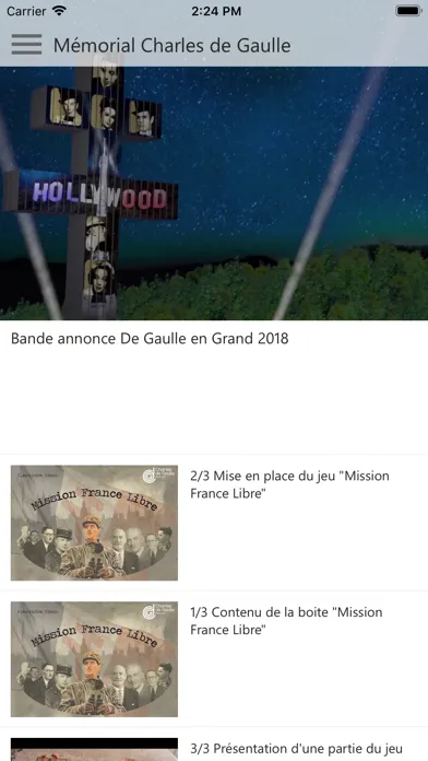 Zrzuty ekranu Mémorial CDG