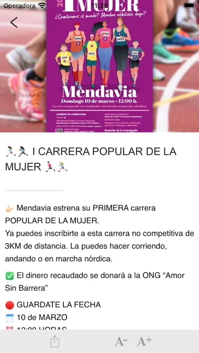 Mendavia App スクリーンショット