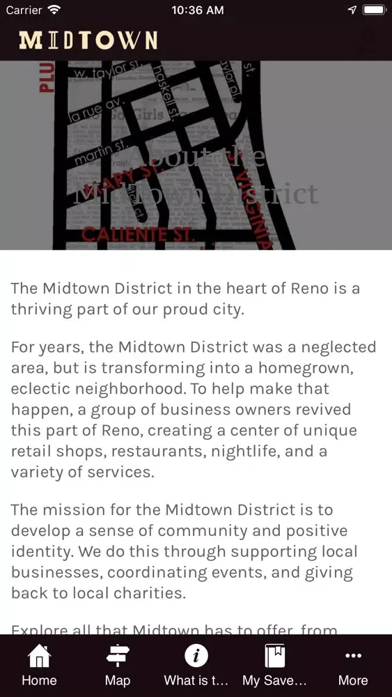 Captures d'écran de Midtown District Reno