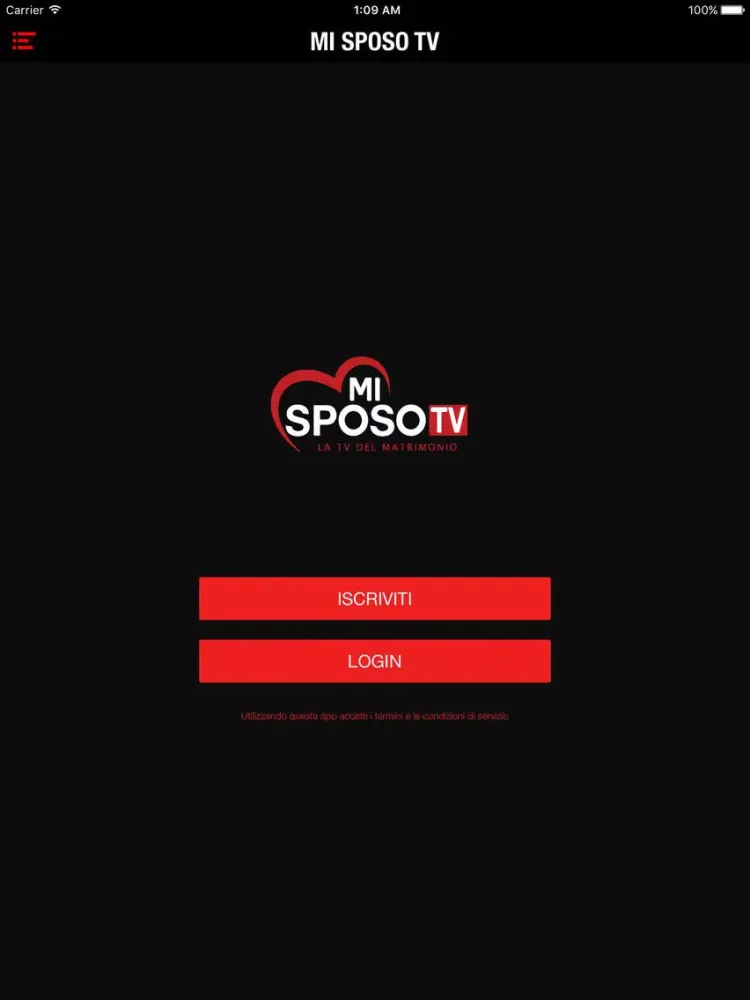 ภาพหน้าจอของ Mi Sposo TV iPad 