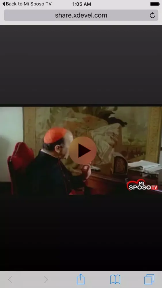 ภาพหน้าจอของ Mi Sposo TV