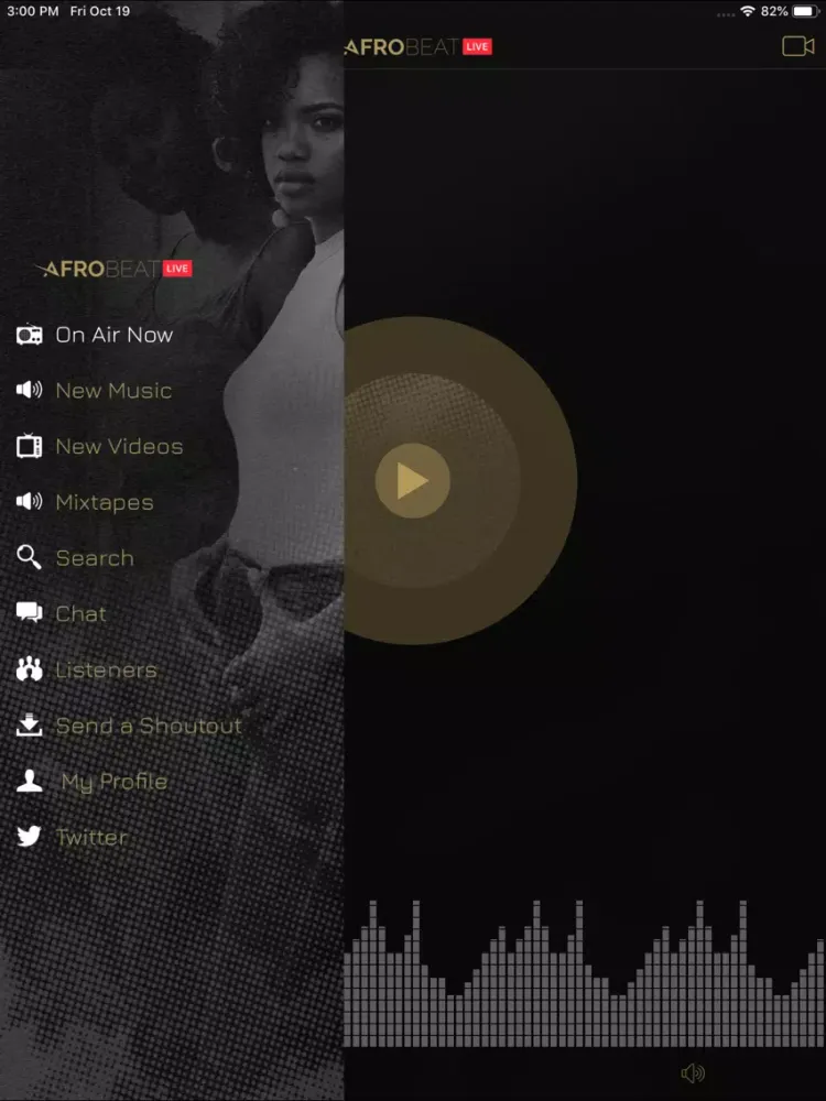 Ảnh chụp màn hình của Afro Beat iPad 