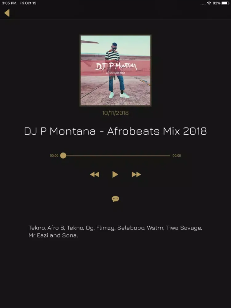 Ảnh chụp màn hình của Afro Beat iPad 