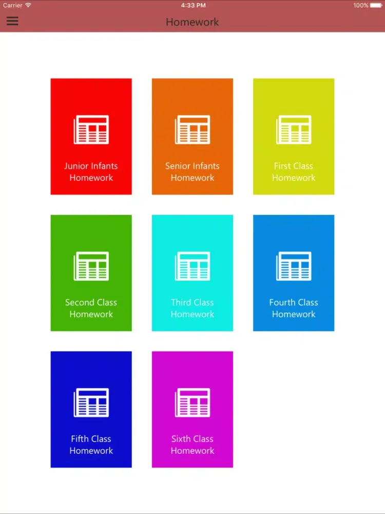 Monaleen National School iPad  스크린샷