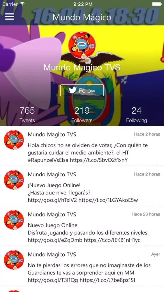 Mundo Magico TVS應用截圖