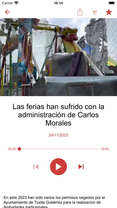 Screenshot di Alerta Chiapas