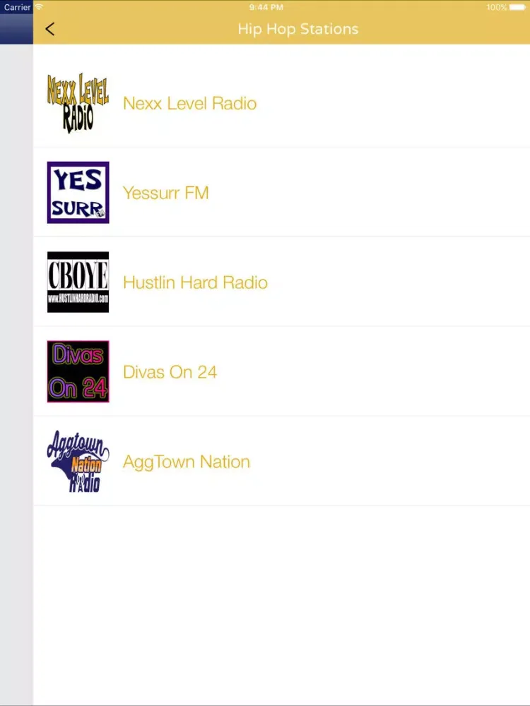 Screenshot di Nexx Level Radio iPad 