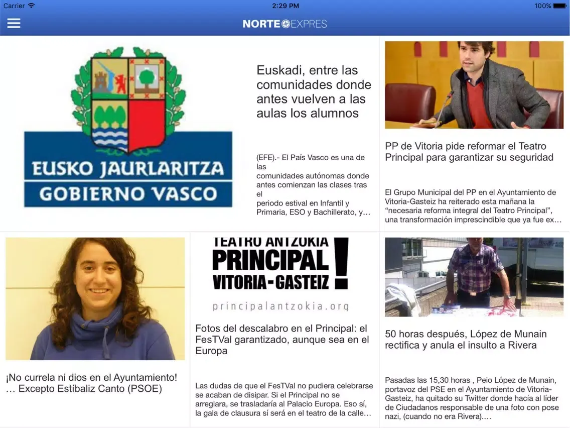 Capturas de pantalla de Norte Exprés iPad 