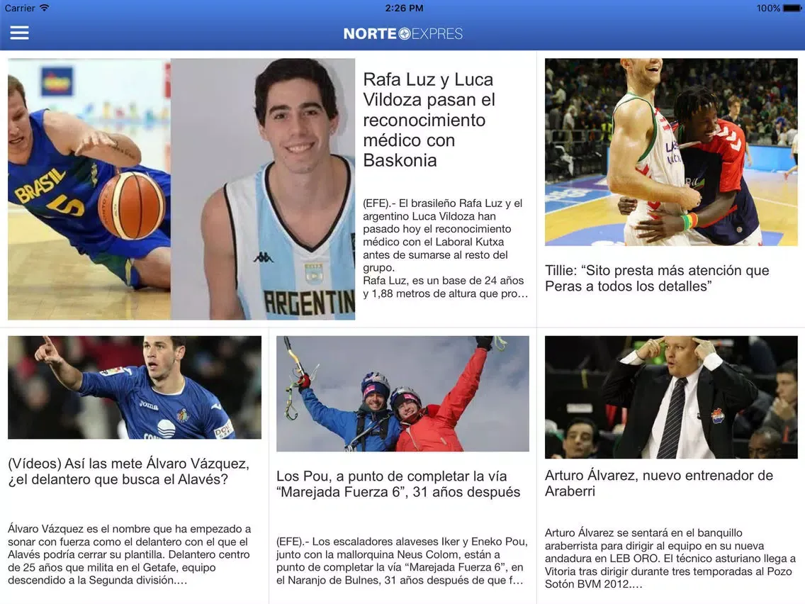 Capturas de pantalla de Norte Exprés iPad 