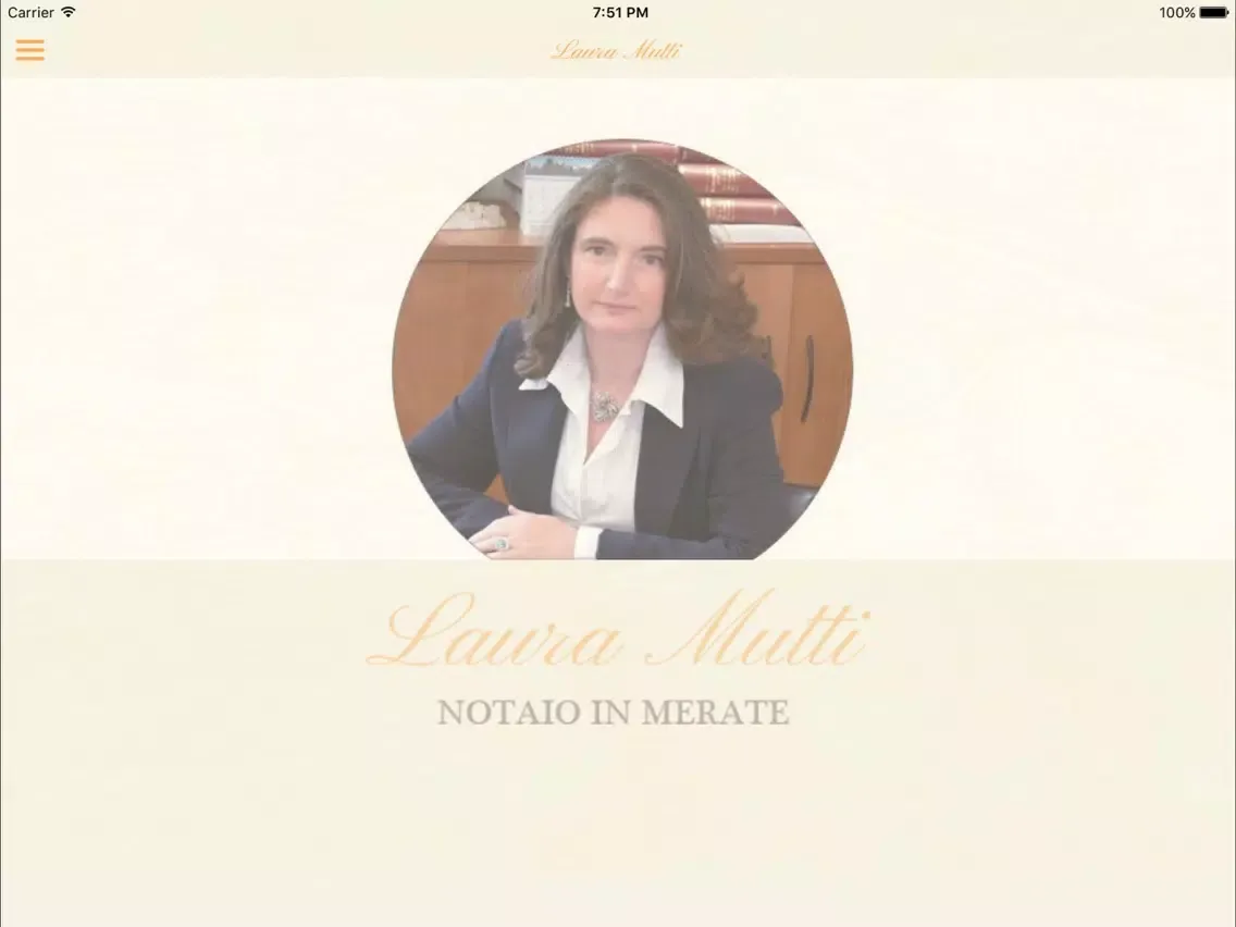 Capturas de pantalla de Laura Mutti iPad 