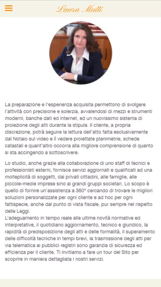 Capturas de pantalla de Laura Mutti