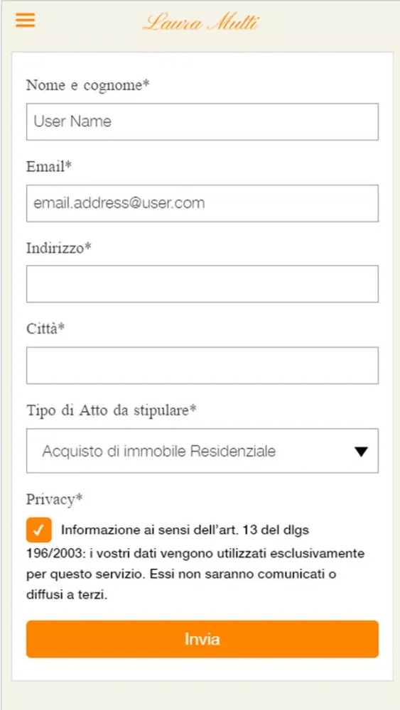 Capturas de pantalla de Laura Mutti