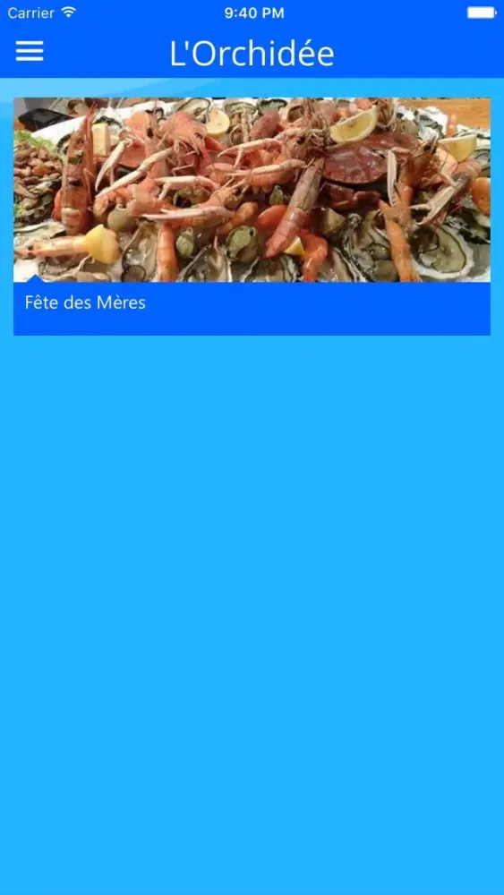 Zrzuty ekranu L'Orchidée