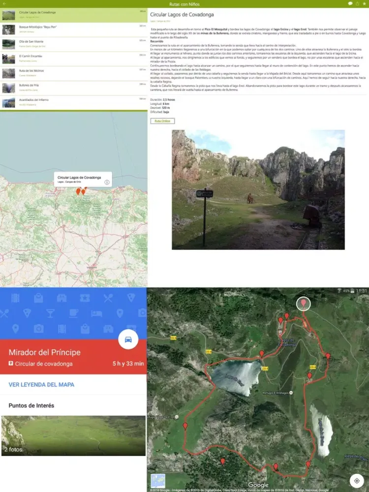 تصاویر Hotel Rural Paraje del Asturcón iPad 