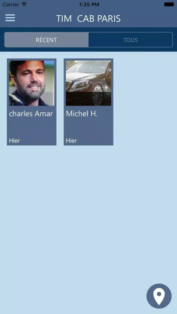 Capturas de pantalla de TIM CAB PARIS