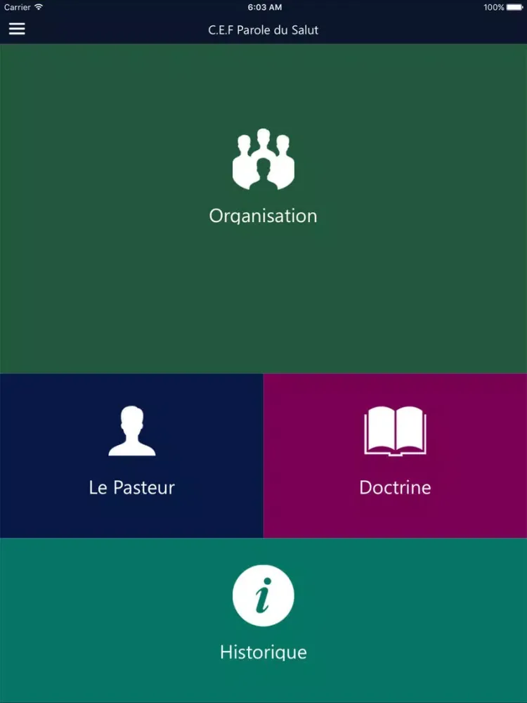 صور Parole du Salut iPad 