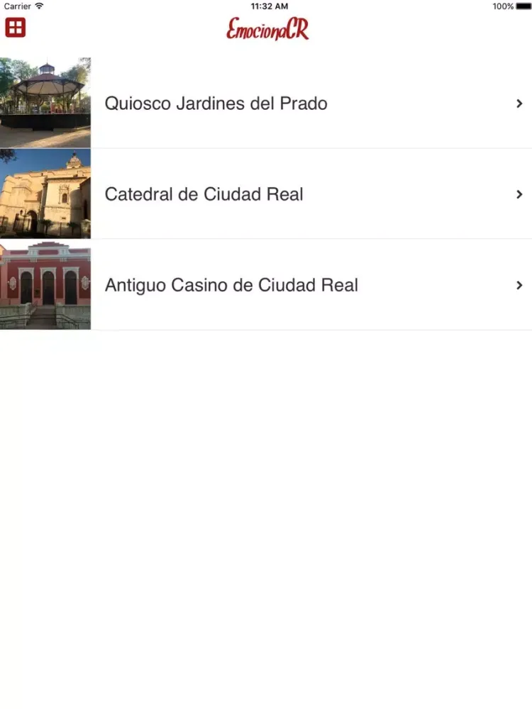 Capturas de pantalla de EmocionaCR iPad 