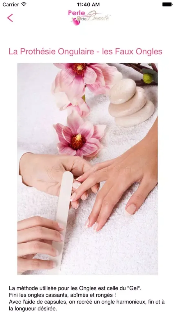 ภาพหน้าจอของ Perle de Beaute