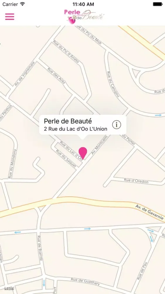 ภาพหน้าจอของ Perle de Beaute