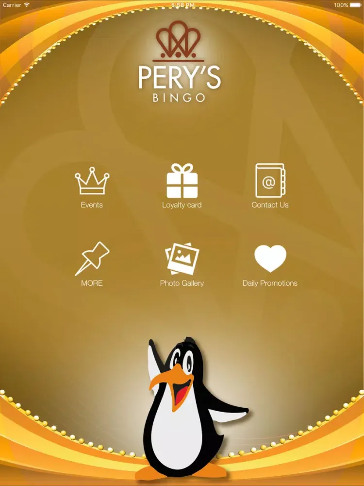 Pery's Bingo iPad  스크린샷