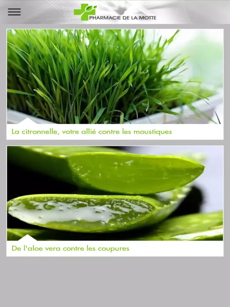 Pharmacie de La Motte iPad  Screenshots