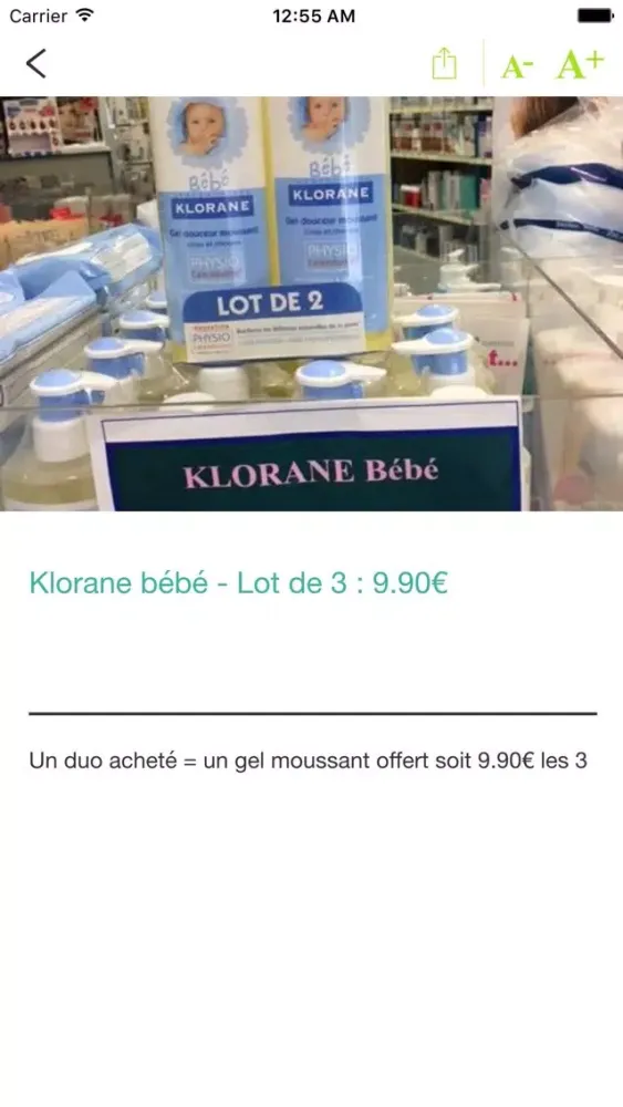 Ảnh chụp màn hình của Pharmacie Clos Bernadette Aix