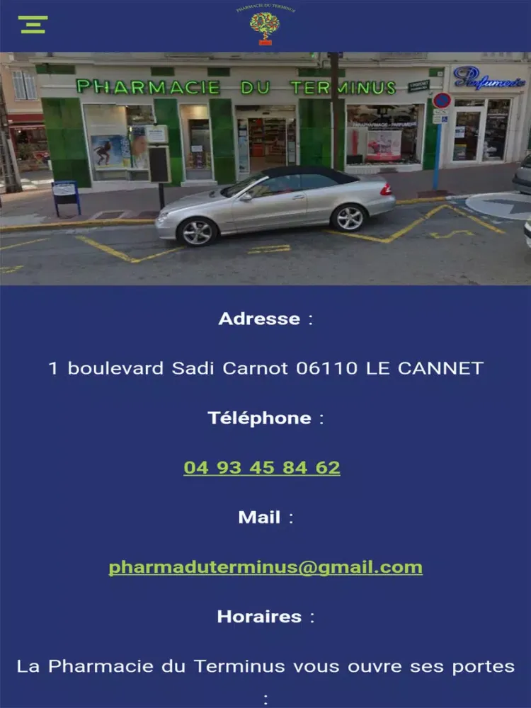 Pharmacie du Terminus Le Cannet iPad  سکرین شاٹس