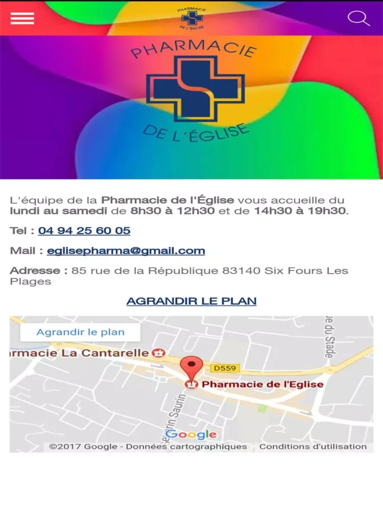 Pharmacie de l’Église SixFours iPad  스크린샷
