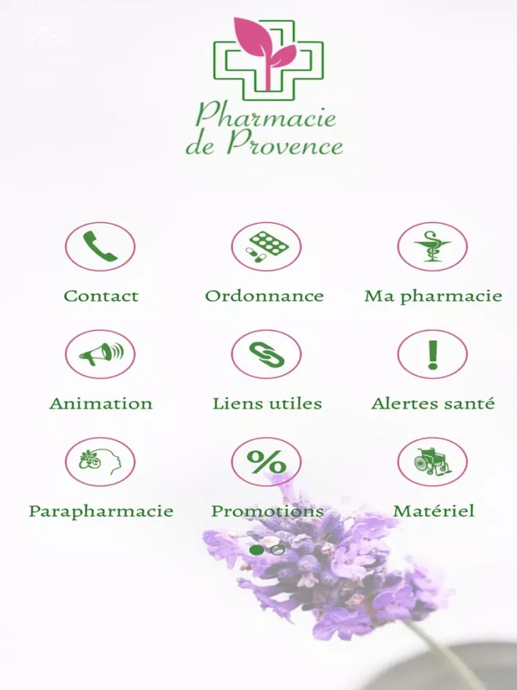 Pharmacie Provence Brignoles iPad  スクリーンショット