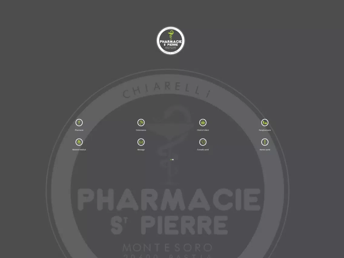 Pharmacie Saint Pierre Bastia iPad  Screenshots