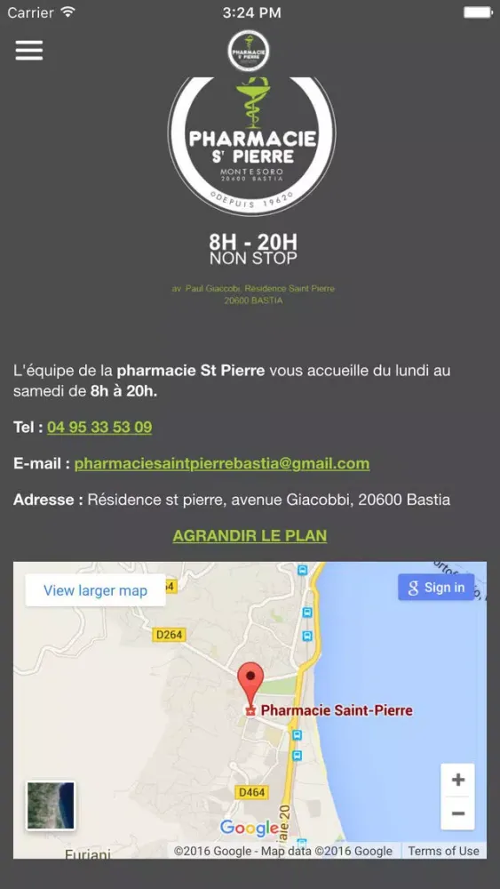 Pharmacie Saint Pierre Bastia Screenshots