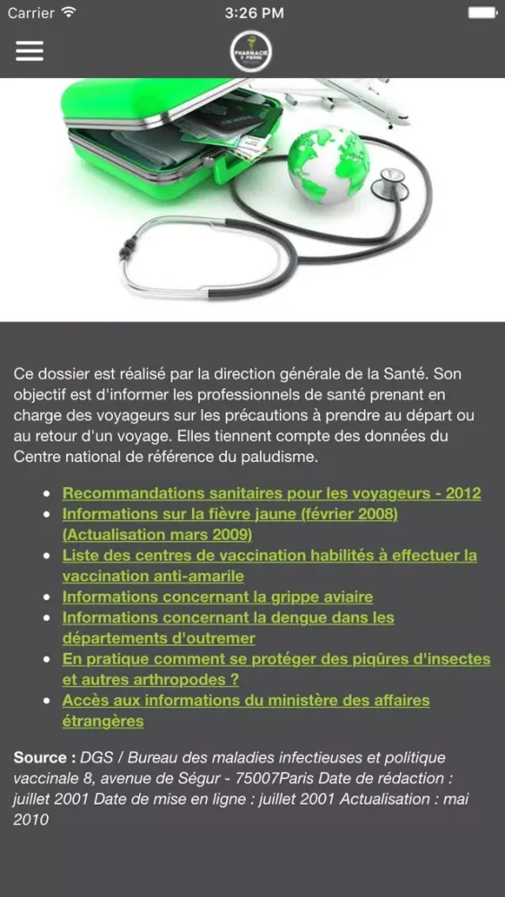 Pharmacie Saint Pierre Bastia Screenshots