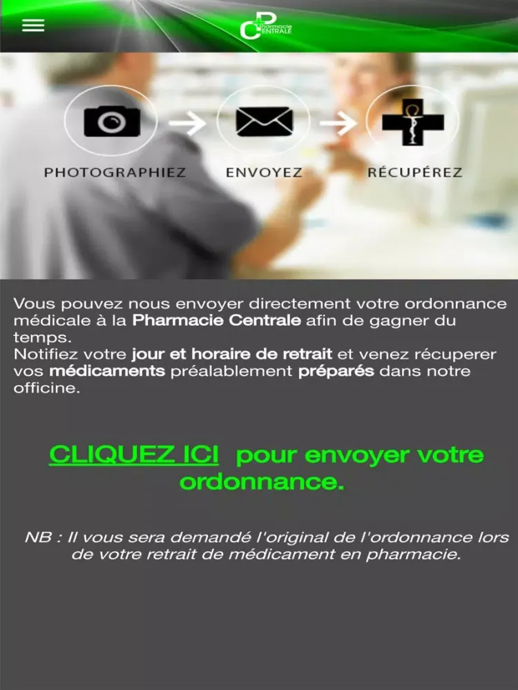 Pharmacie Centrale Calvi iPad  स्क्रीनशॉट