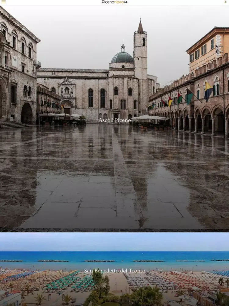 Capturas de pantalla de Piceno News 24 iPad 