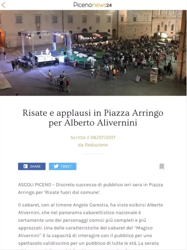 Capturas de pantalla de Piceno News 24 iPad 