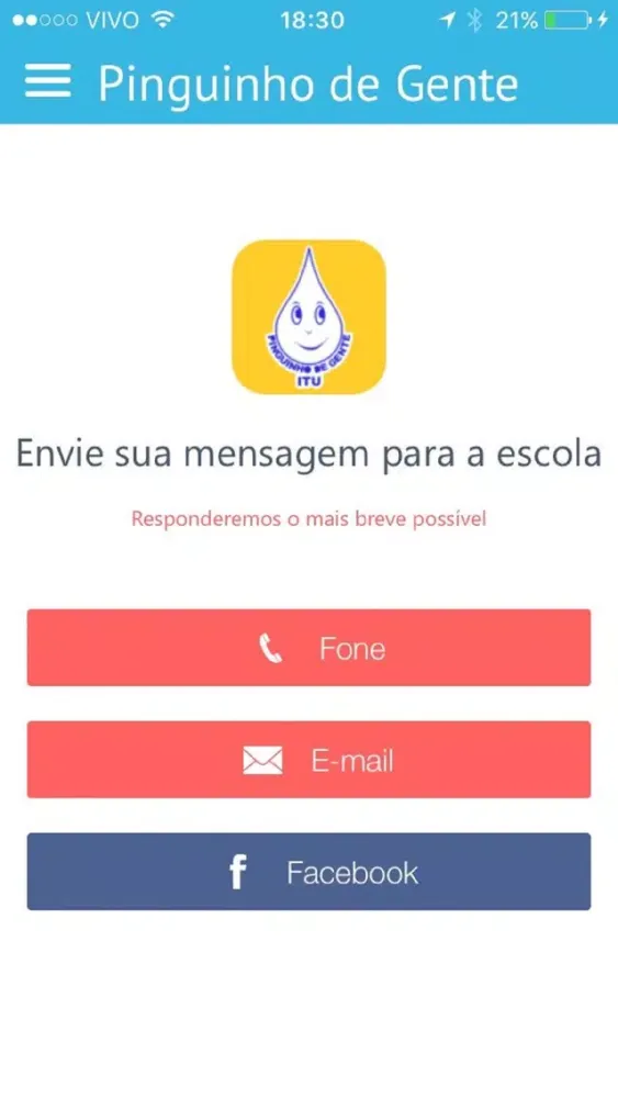 Pinguinho de Gente應用截圖