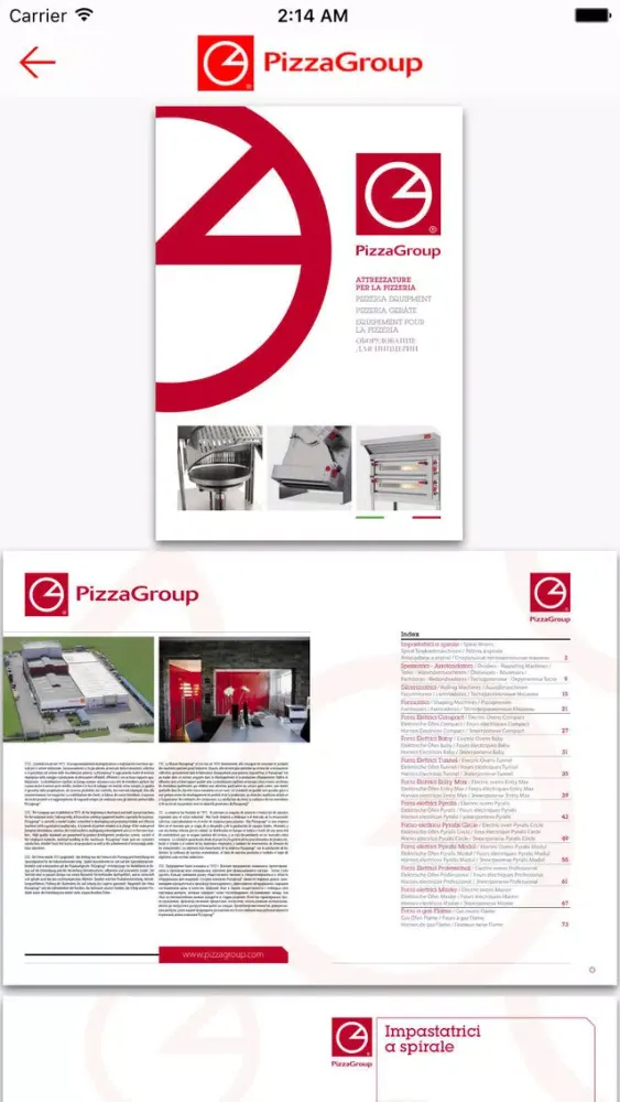 PizzaGroup®應用截圖