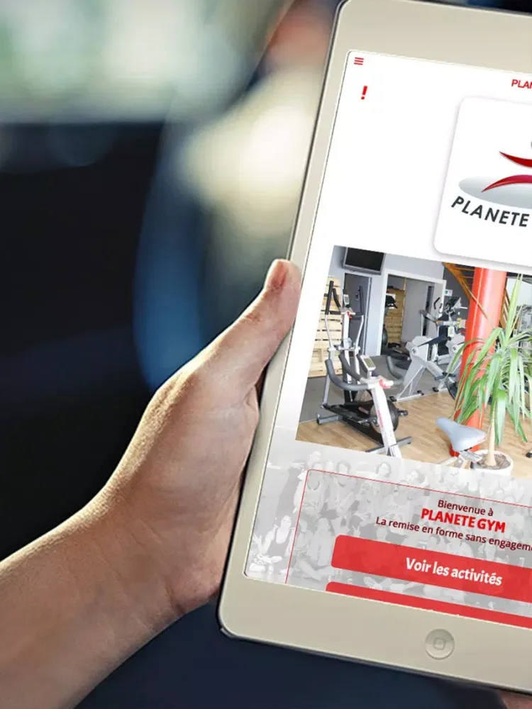 Ảnh chụp màn hình của Planète Gym iPad 