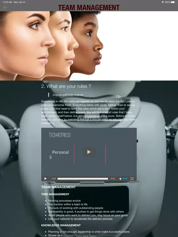 DEFINE YOUR ACTIONS PLAN iPad  Ekran Görüntüleri
