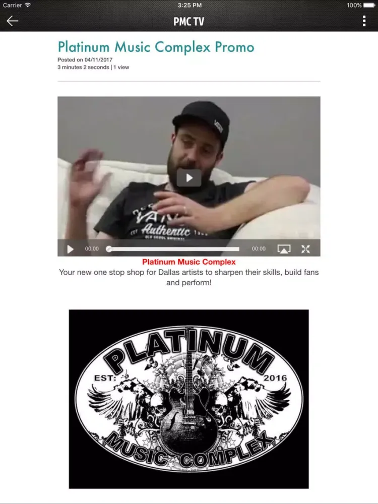 Platinum Music Complex iPad 應用截圖