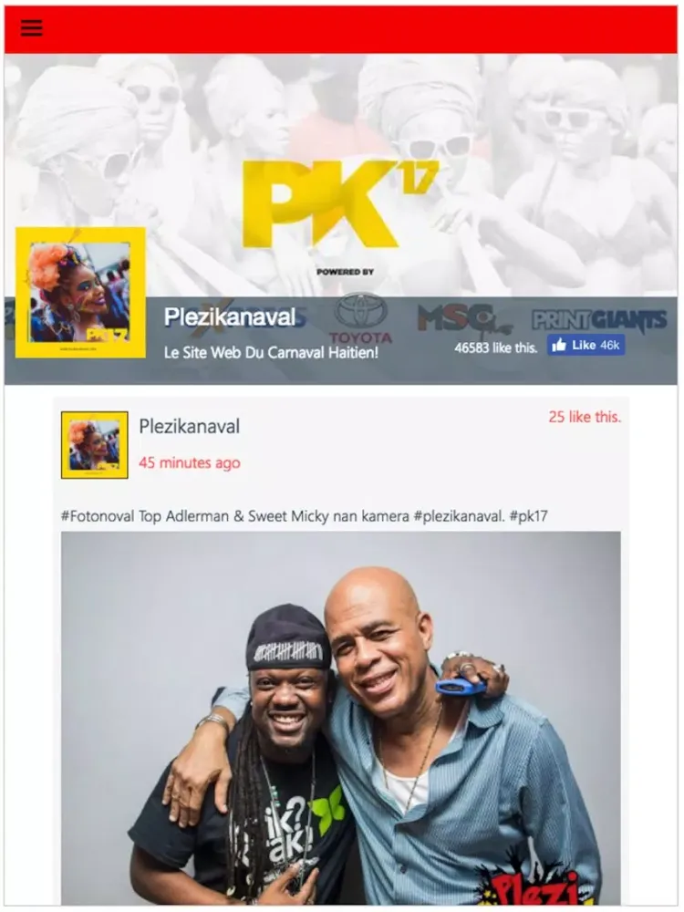 Screenshot di Plezikanaval Haiti iPad 