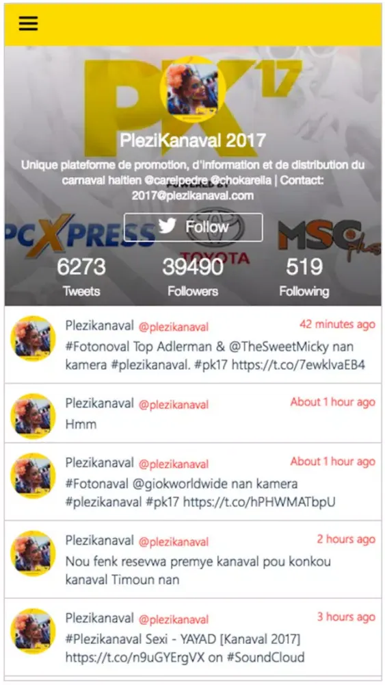 Screenshot di Plezikanaval Haiti