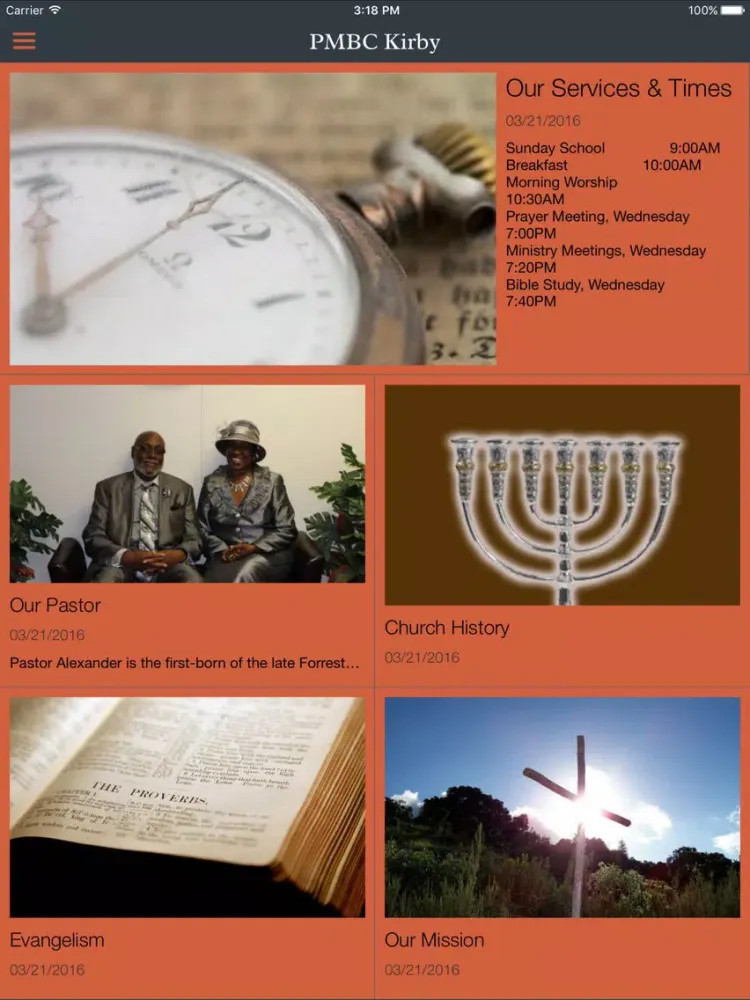 صور Philadelphia Missionary Baptist Church iPad 