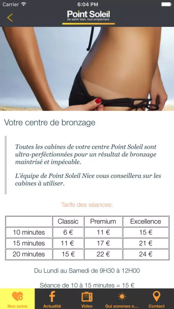 Screenshot di Point Soleil Nice