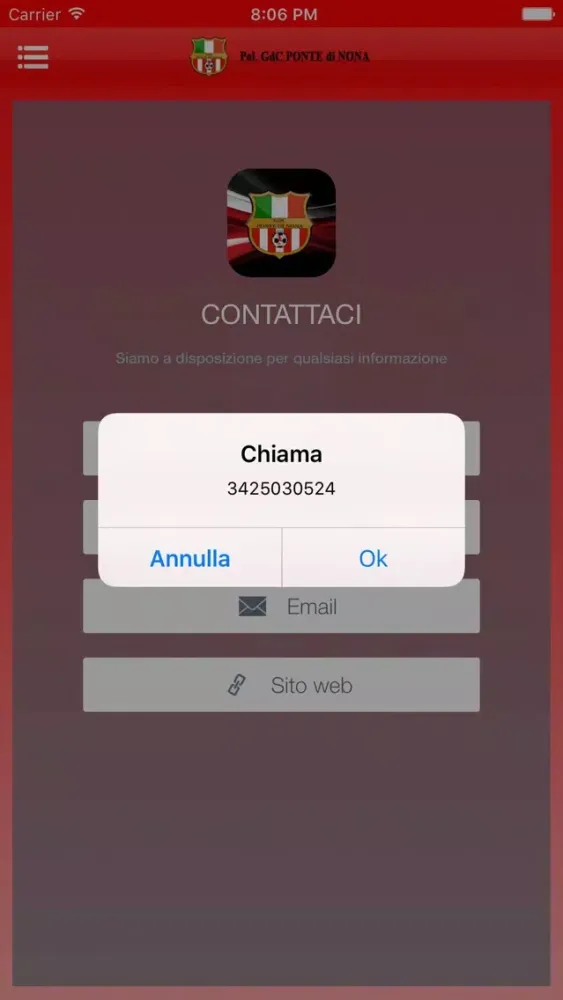 INFO GdC Ponte di Nona應用截圖